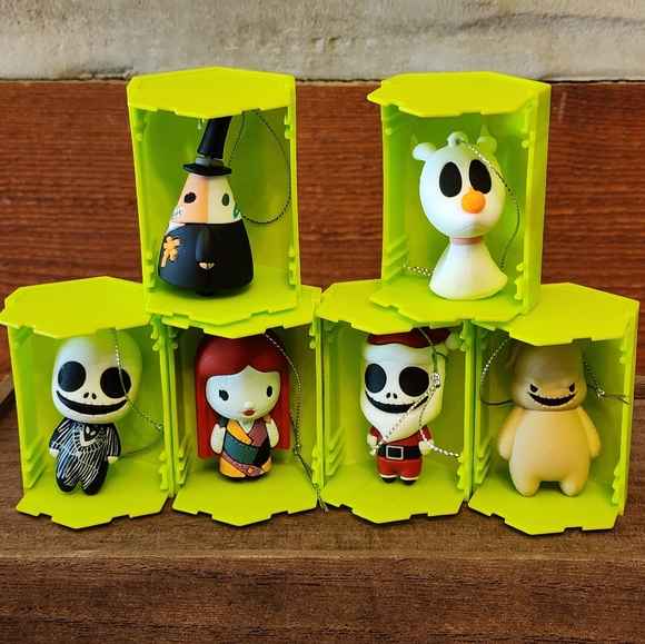 Hallmark Other - Hallmark mystery ornaments 6 a nightmare before Christmas disney